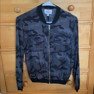 Camo Bomber Jacket